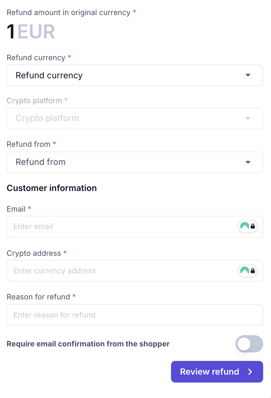 How to Issue a Refund for a Paid and Confirmed Order? – CoinGate